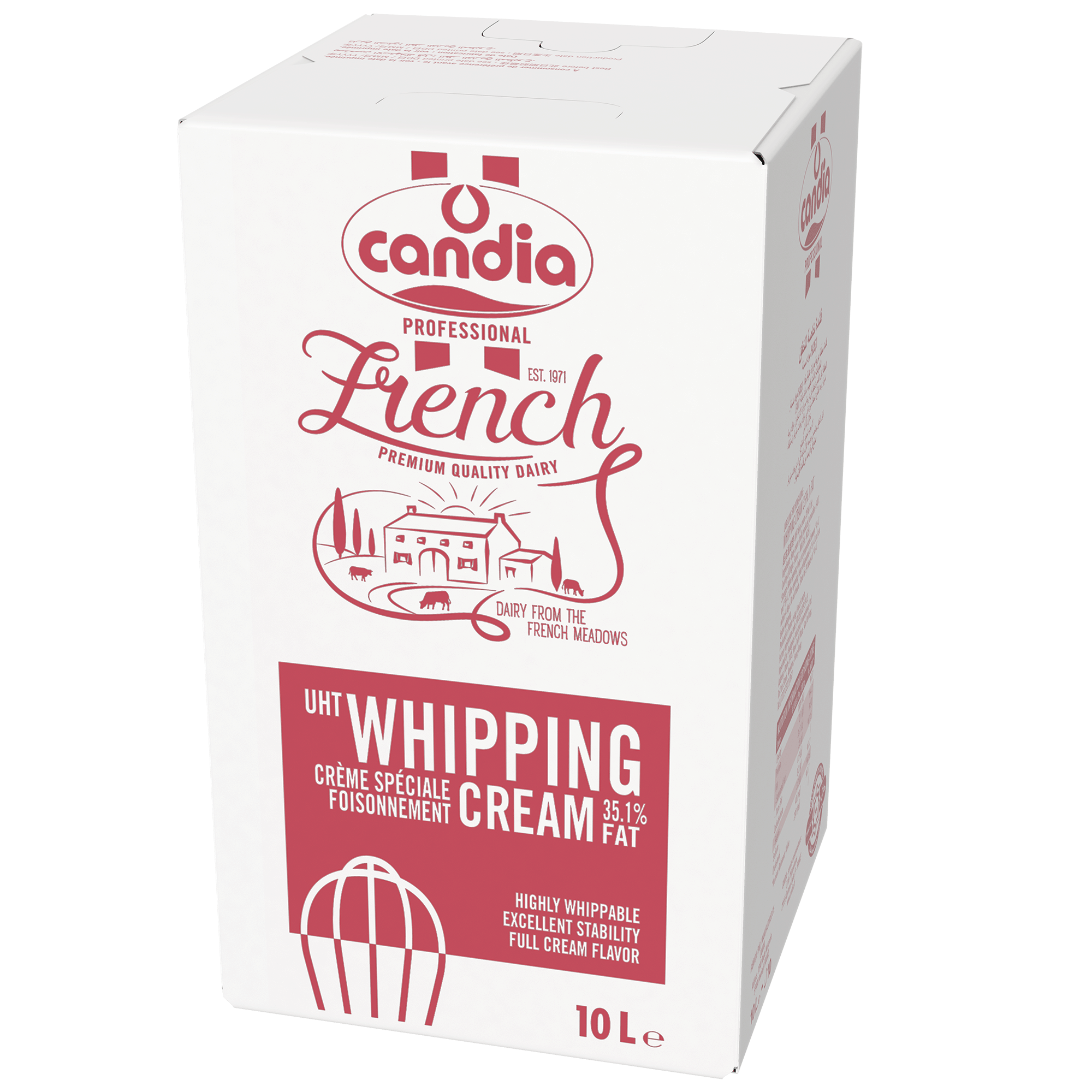 ΚΡΕΜΑ ΓΑΛ. UHT CANDIA PRO 35,1%λιπ. (10λιτ.)